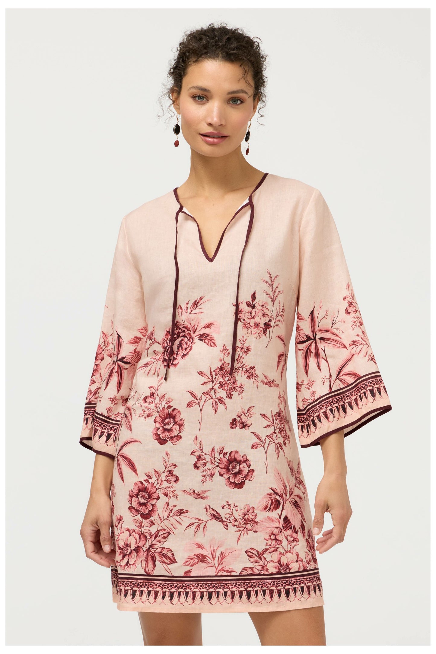 Johnny Was KIMONO SLEEVE DRESS
