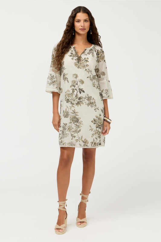 Johnny Was MANDIE PEASANT MINI DRESS