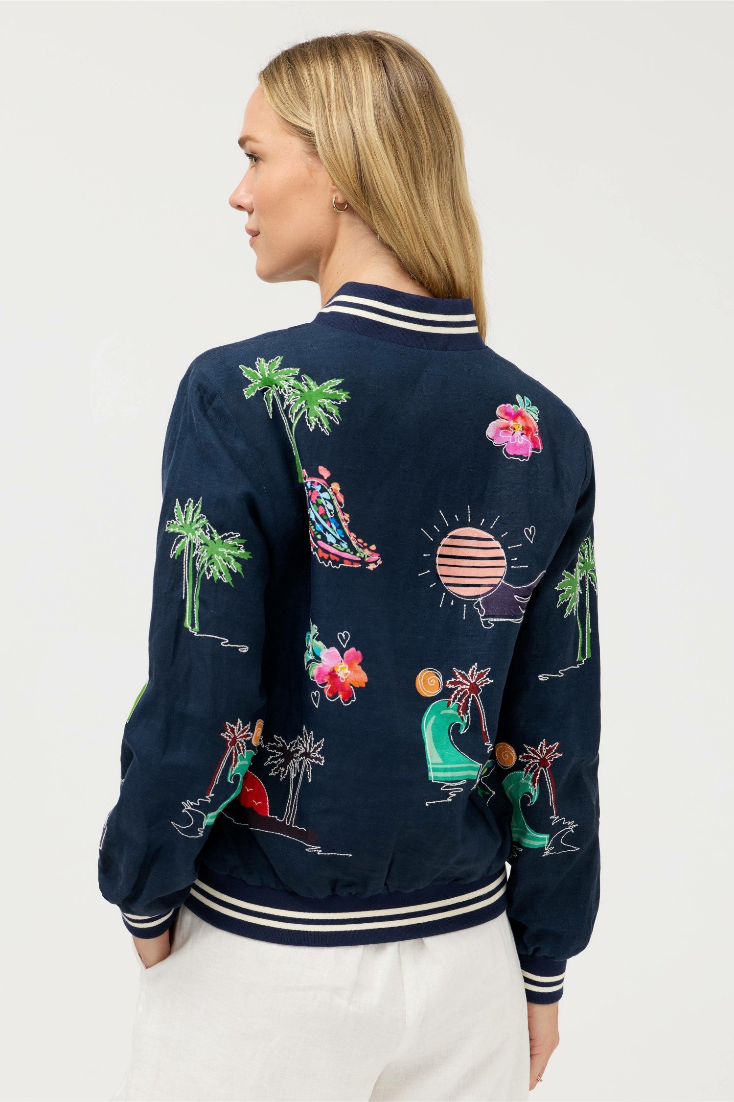 Johnny Was OAKLYNN BOMBER JACKET