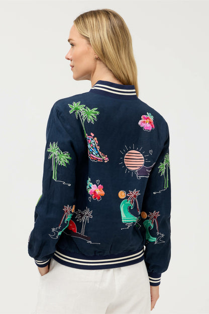 Johnny Was OAKLYNN BOMBER JACKET