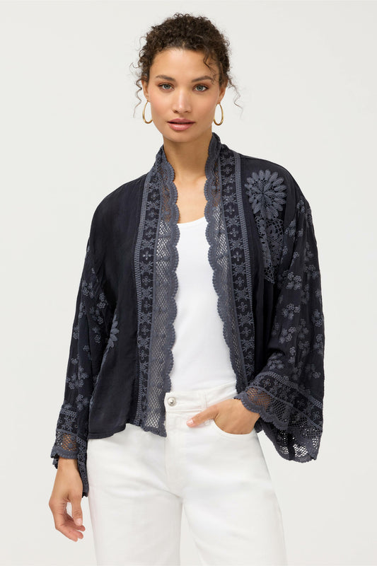 Johnny Was SANDRA PATCHED KIMONO