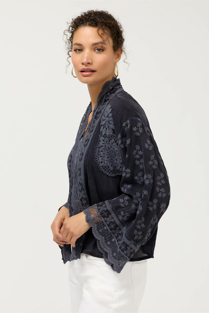 Johnny Was SANDRA PATCHED KIMONO