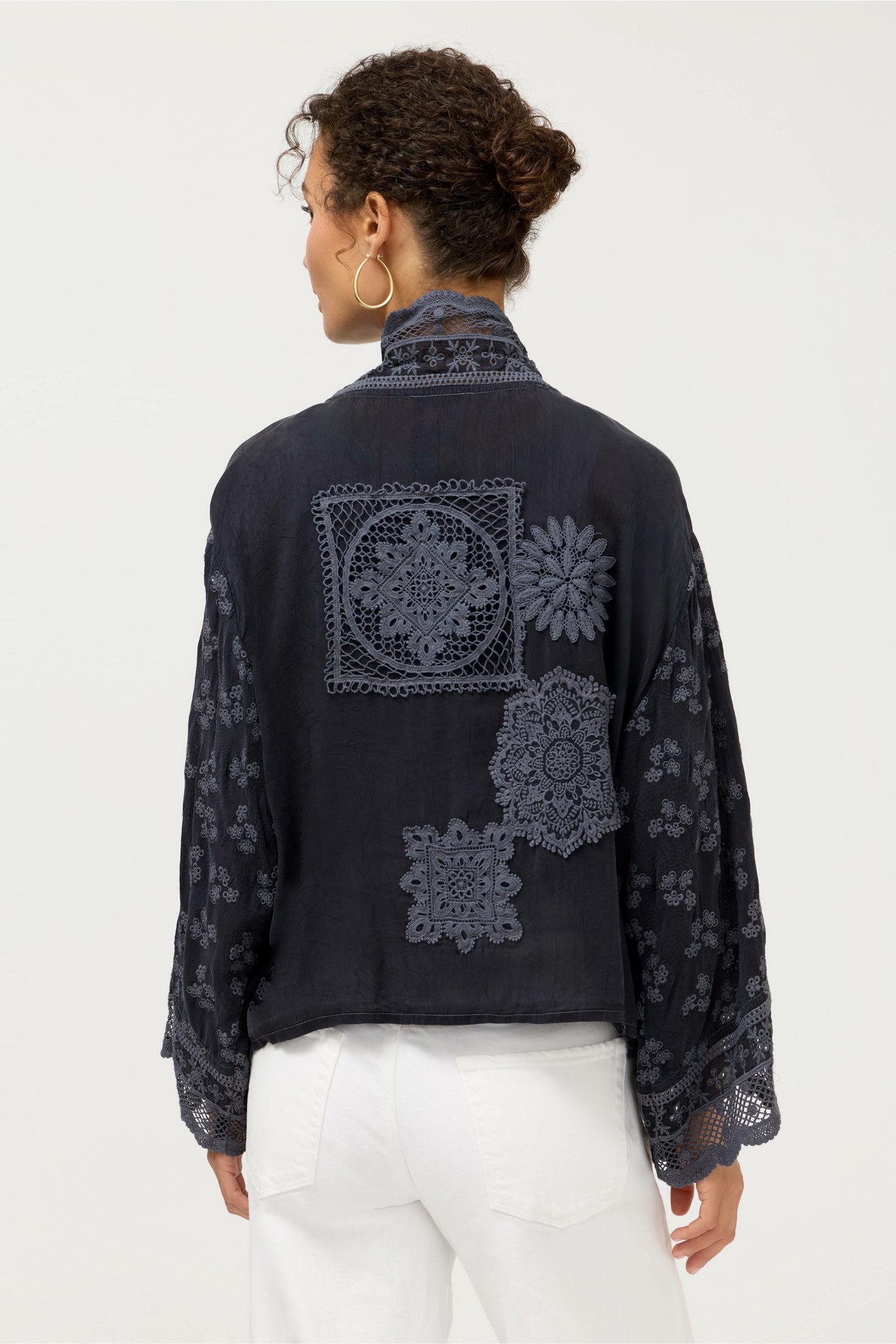 Johnny Was SANDRA PATCHED KIMONO