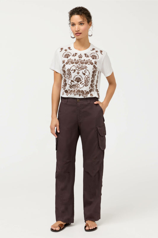 Johnny Was POPLIN CARGO PANT