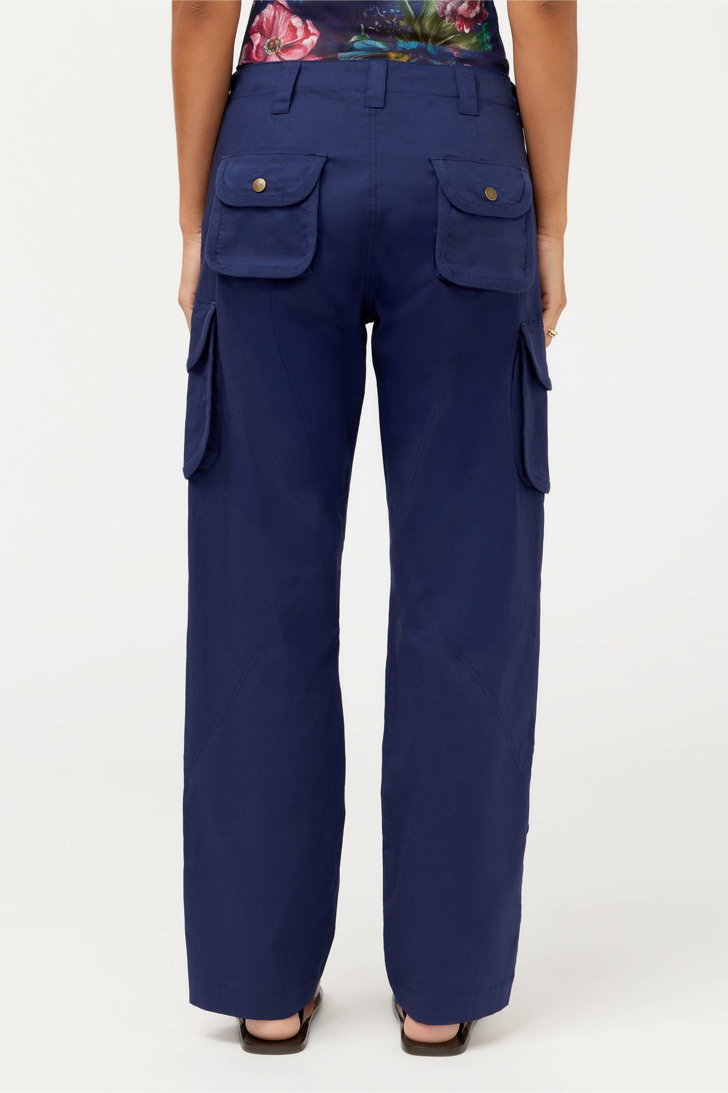 Johnny Was POPLIN CARGO PANT