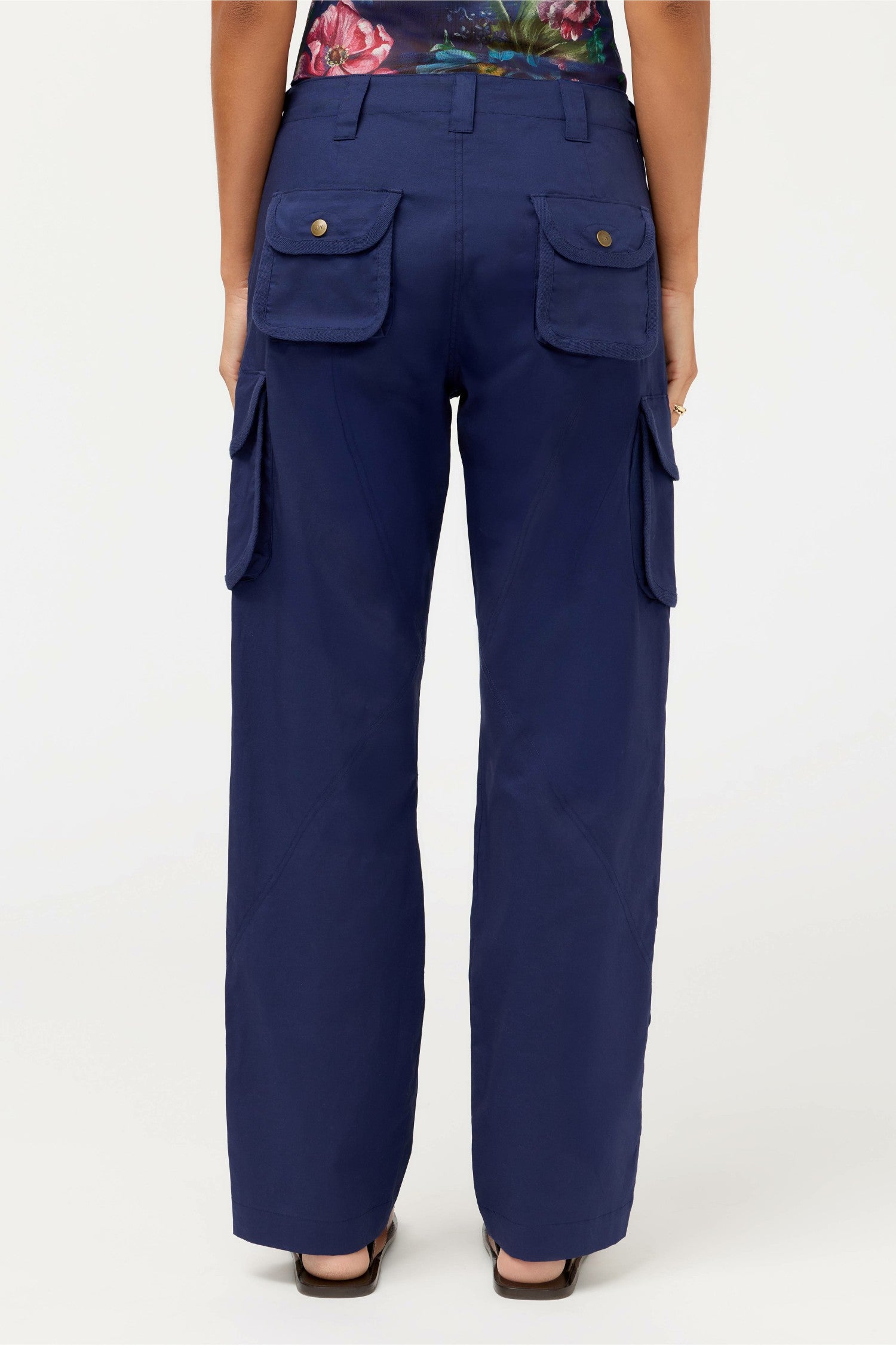 Johnny Was POPLIN CARGO PANT
