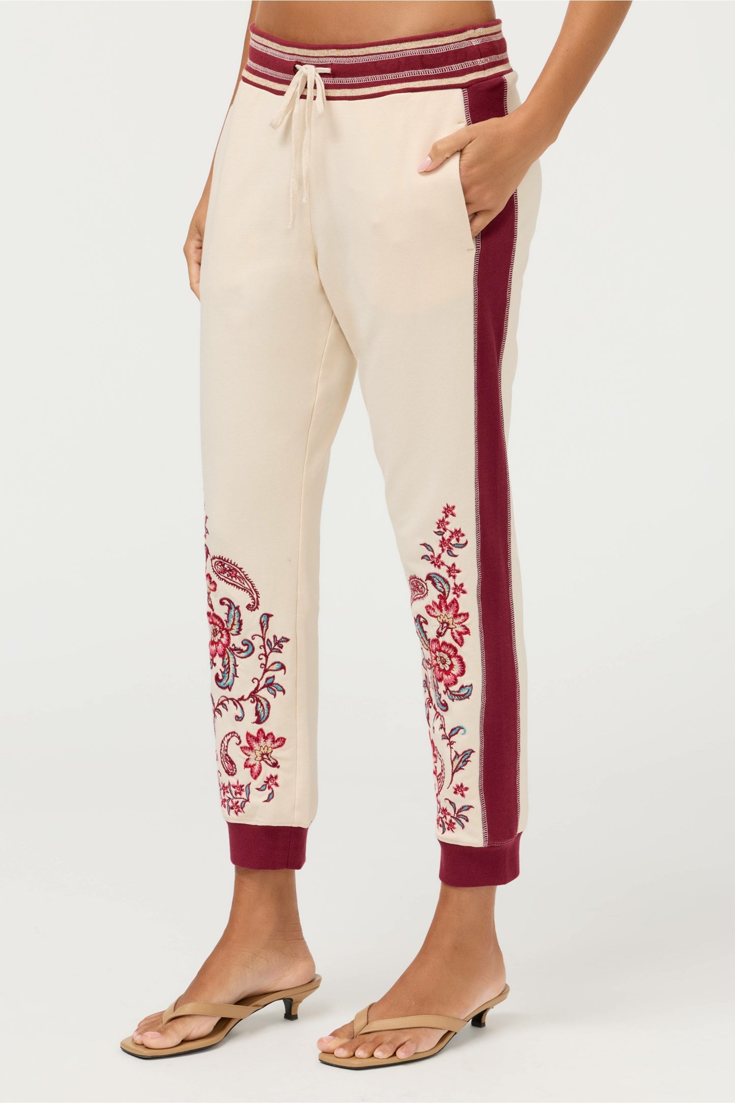 Johnny Was BEE ACTIVE RELAXED TAPE JOGGER