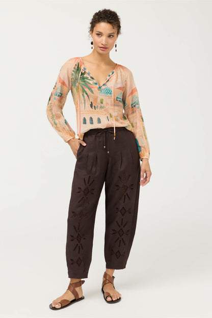Johnny Was LYSANDER BARREL PANT