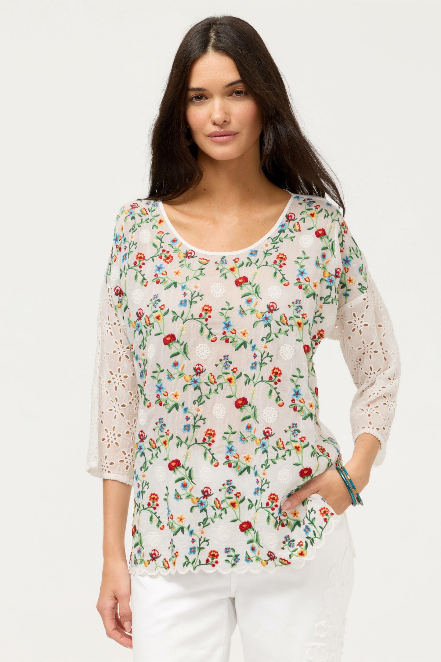 Johnny Was CARALYN BLOUSE