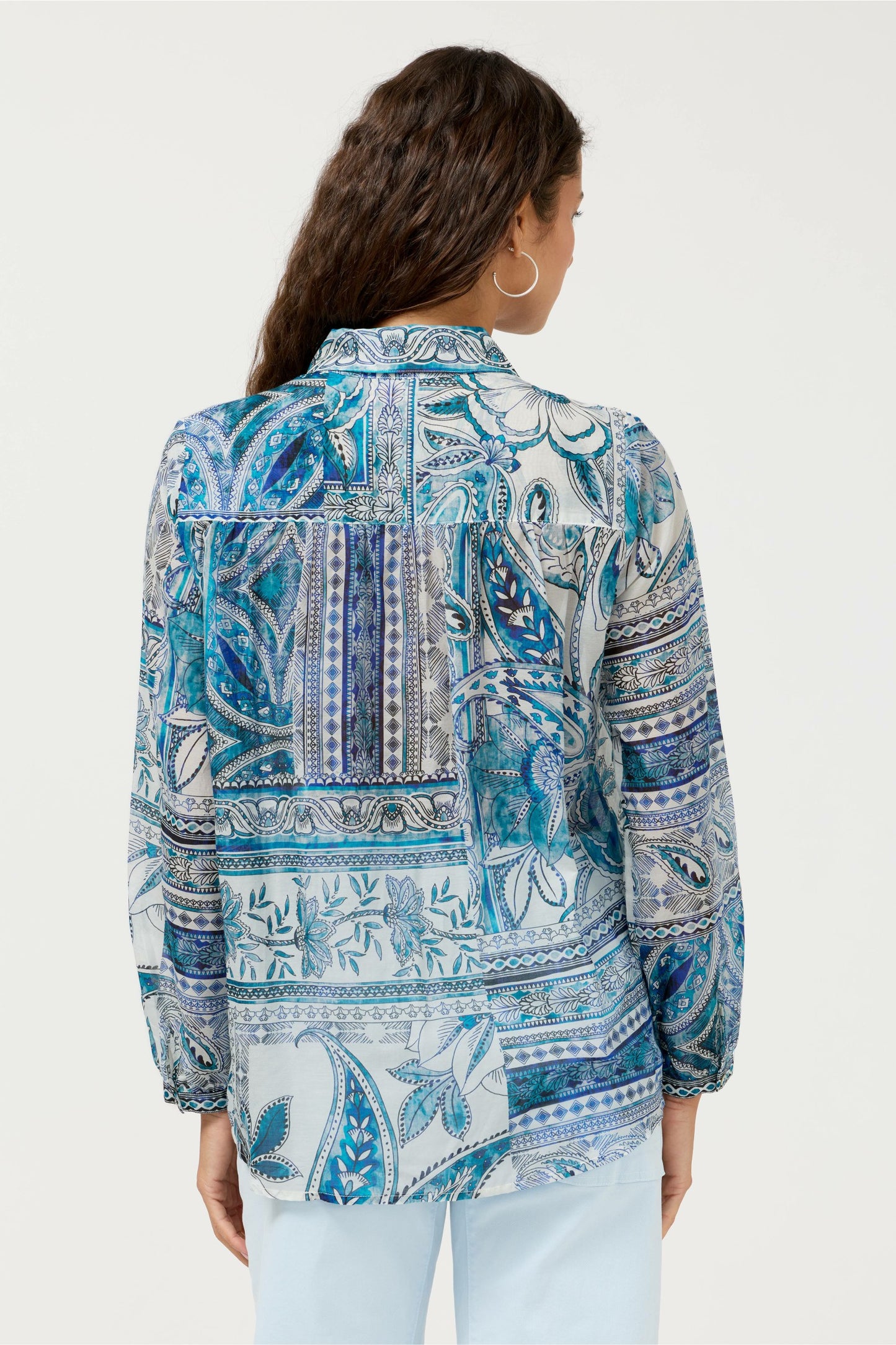 Johnny Was RELAXED YOKE SHIRT