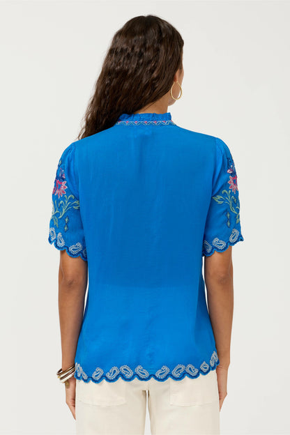 Johnny Was AMYLE SHORT SLEEVE SHIRT