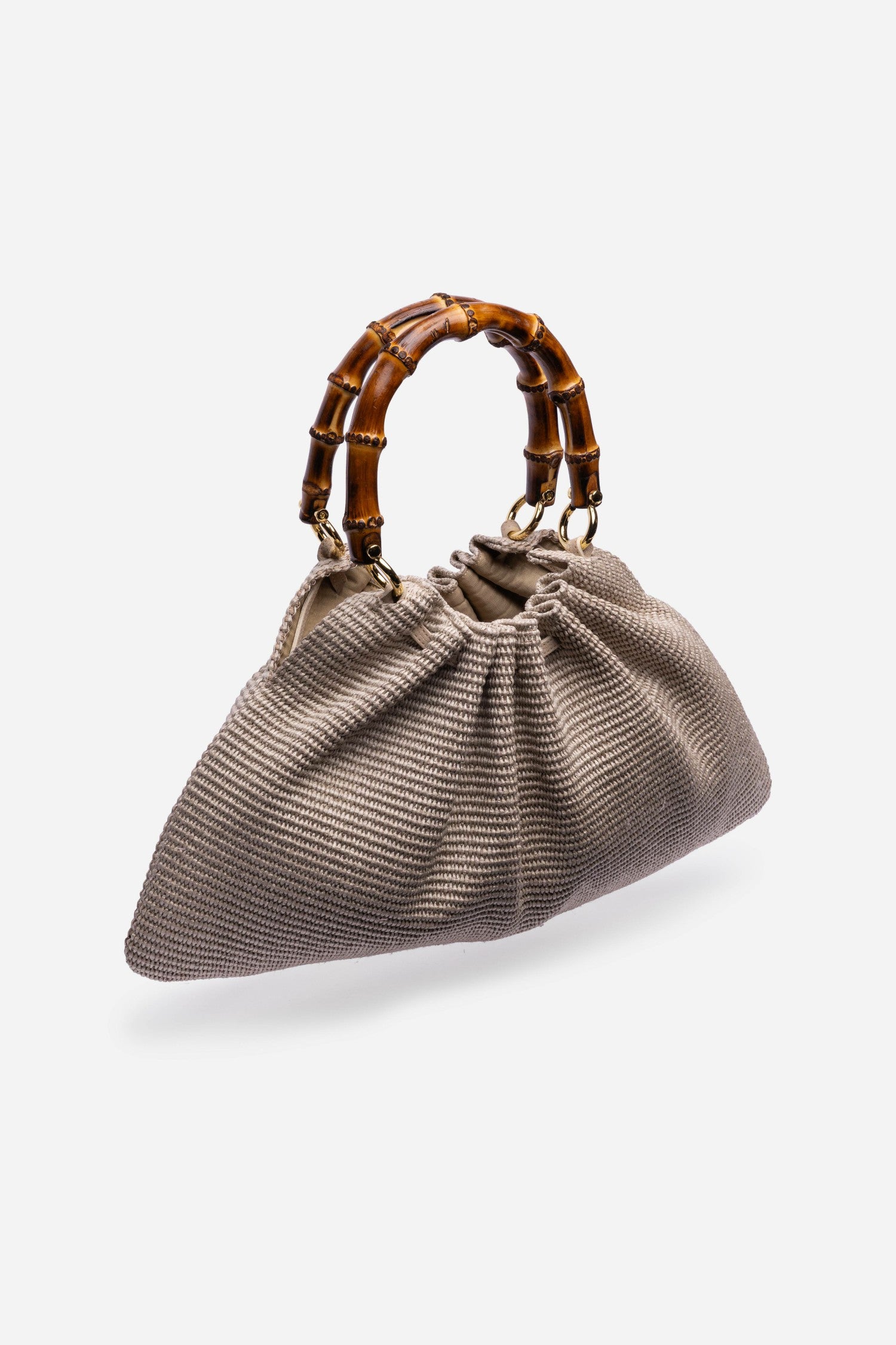 Johnny Was ITALIAN RAFFIA POUCH PURSE
