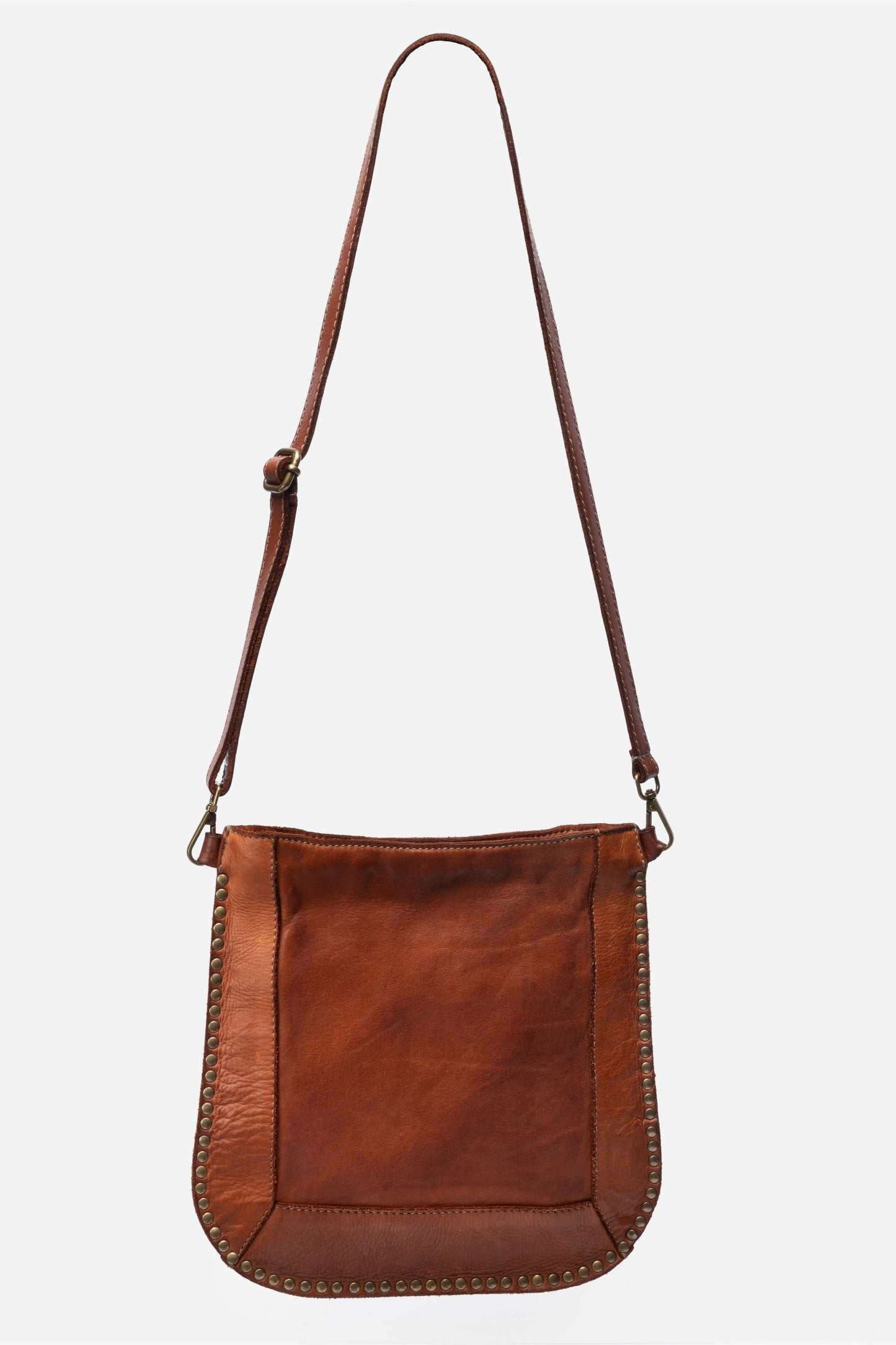 Johnny Was ITALIAN LEATHER STUDDED CROSSBODY
