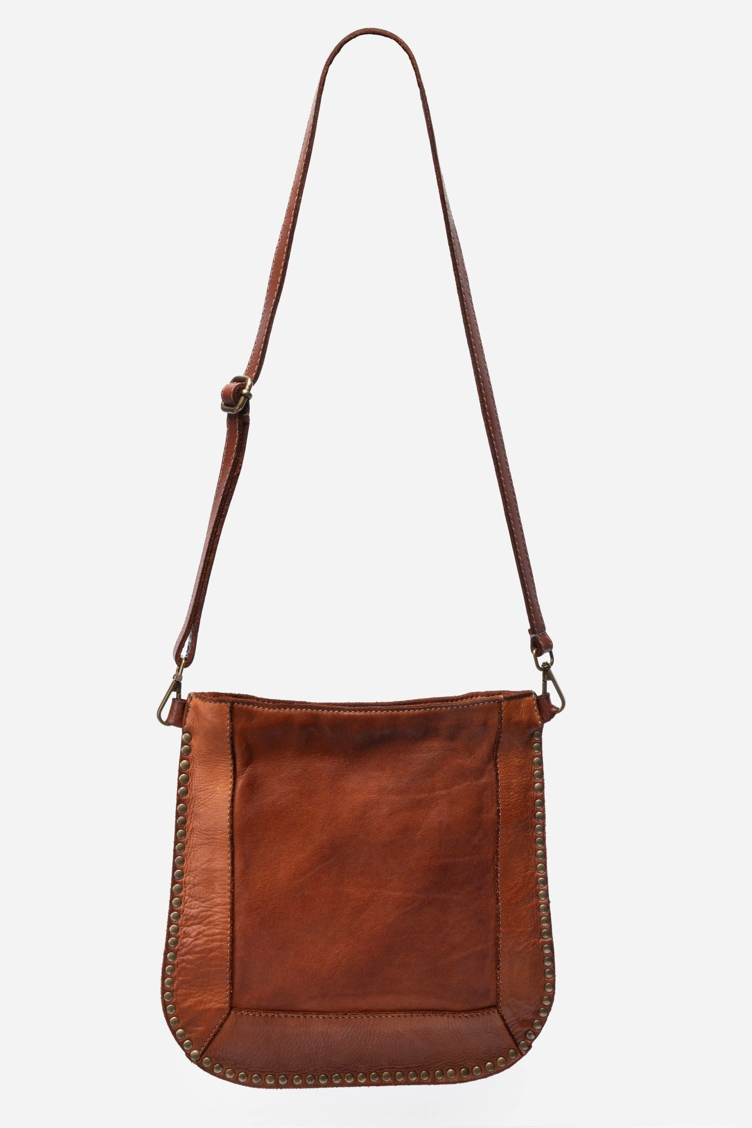 Johnny Was ITALIAN LEATHER STUDDED CROSSBODY