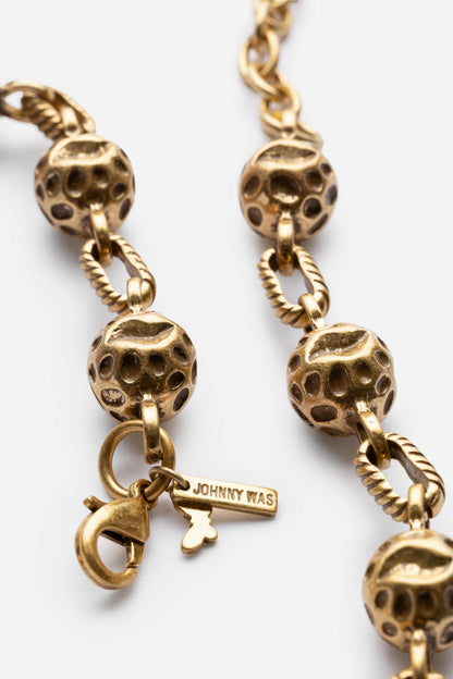 Johnny Was HAMMERED BEAD NECKLACE