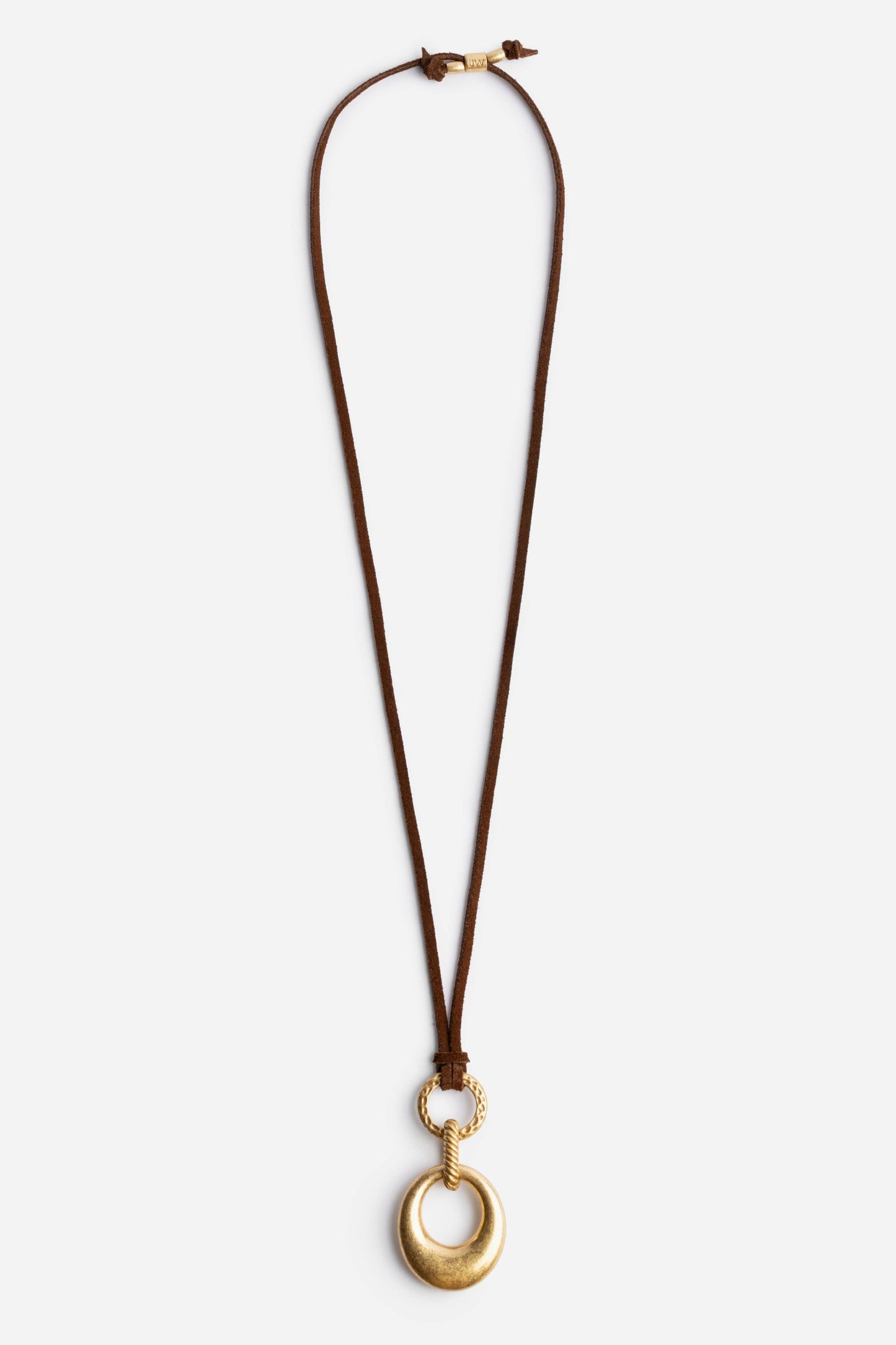 Johnny Was SUEDE RINGS PENDANT NECKLACE