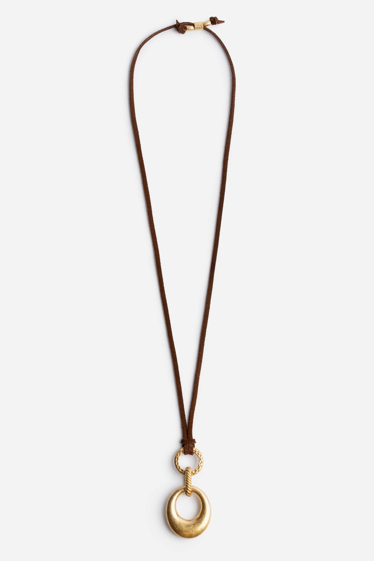 Johnny Was SUEDE RINGS PENDANT NECKLACE