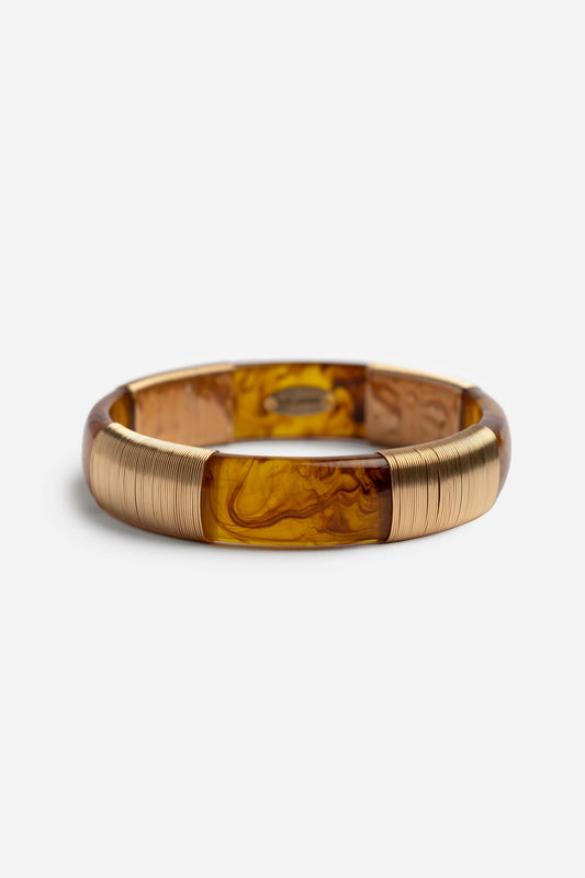 Johnny Was GOLD WIRE WRAP BRACELET