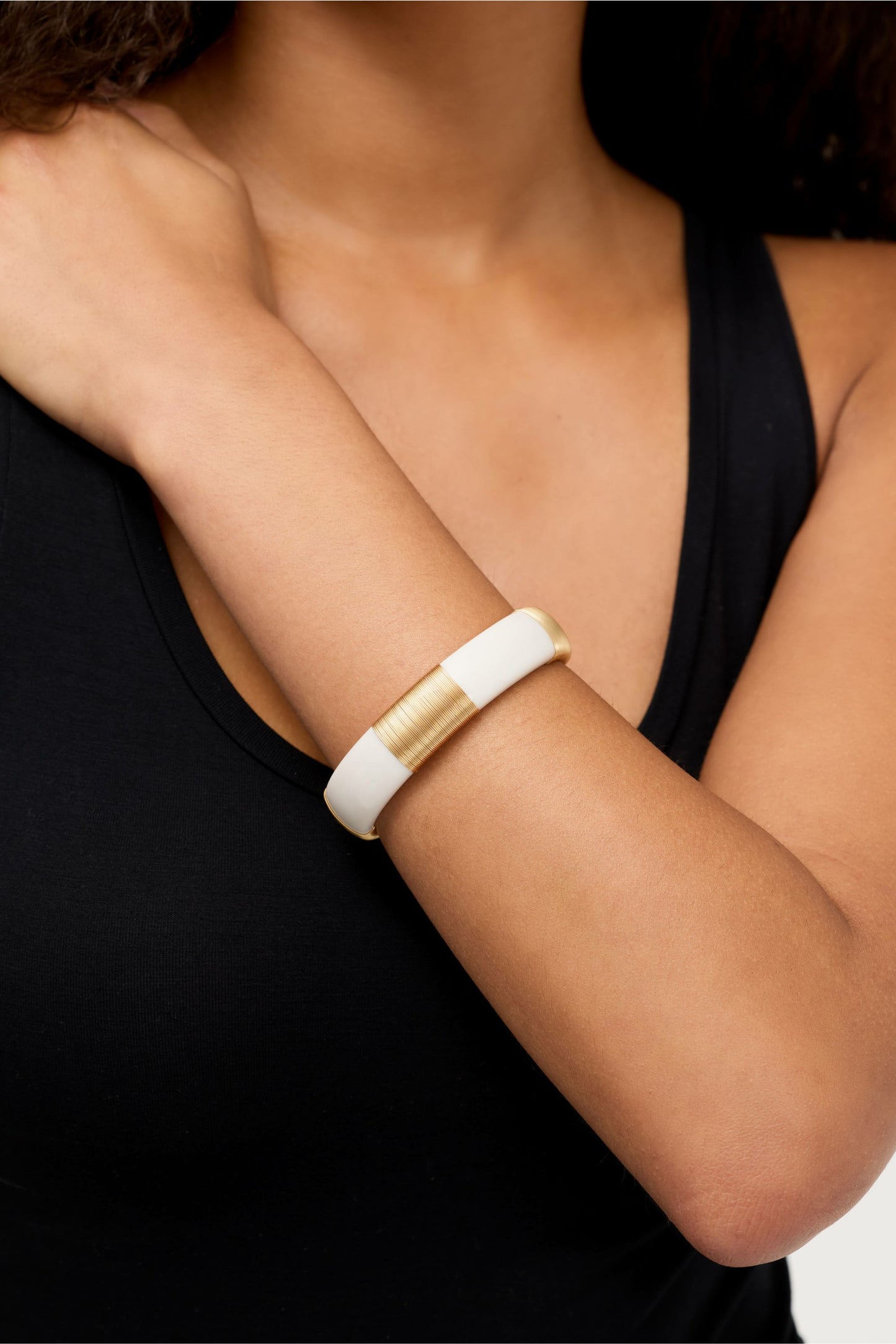 Johnny Was GOLD WIRE WRAP BRACELET