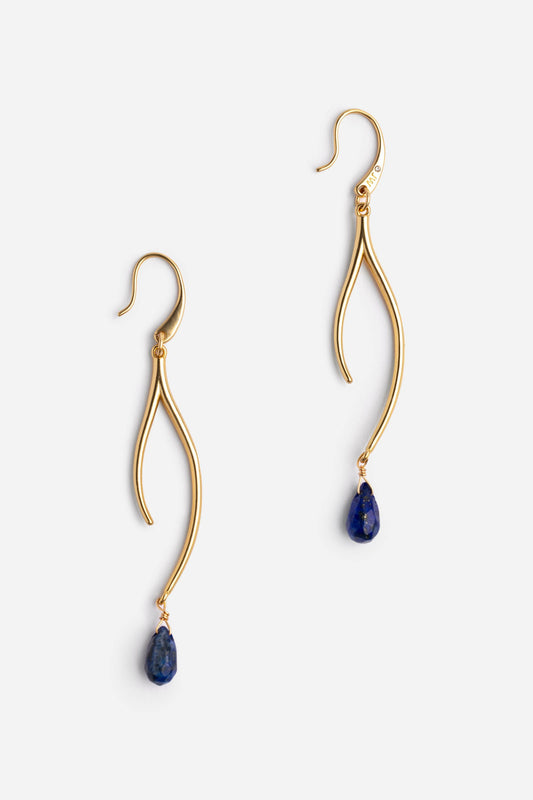 Johnny Was SEMIPRECIOUS TEAR DROP BRANCH EARRINGS