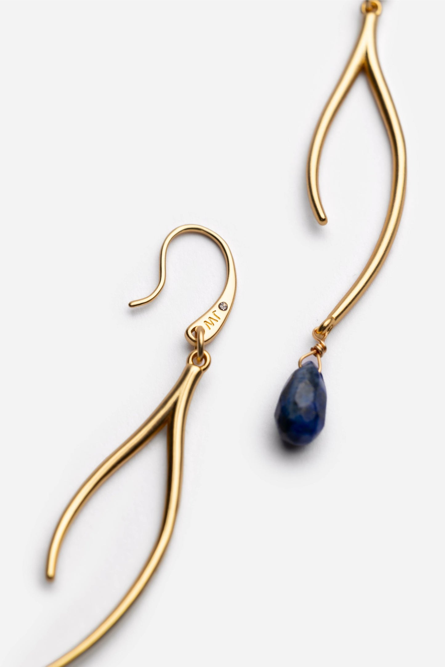 Johnny Was SEMIPRECIOUS TEAR DROP BRANCH EARRINGS