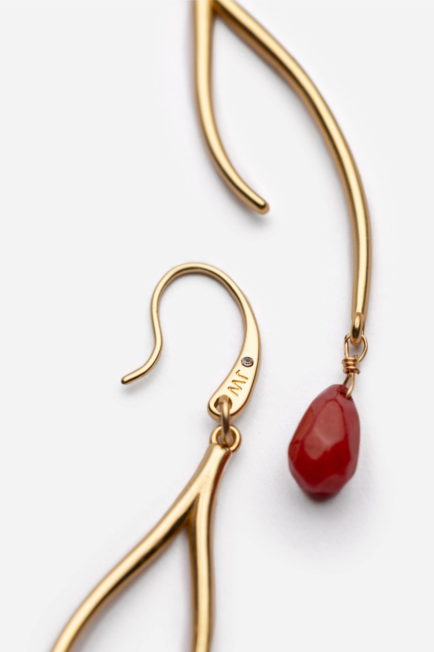 Johnny Was SEMIPRECIOUS TEAR DROP BRANCH EARRINGS