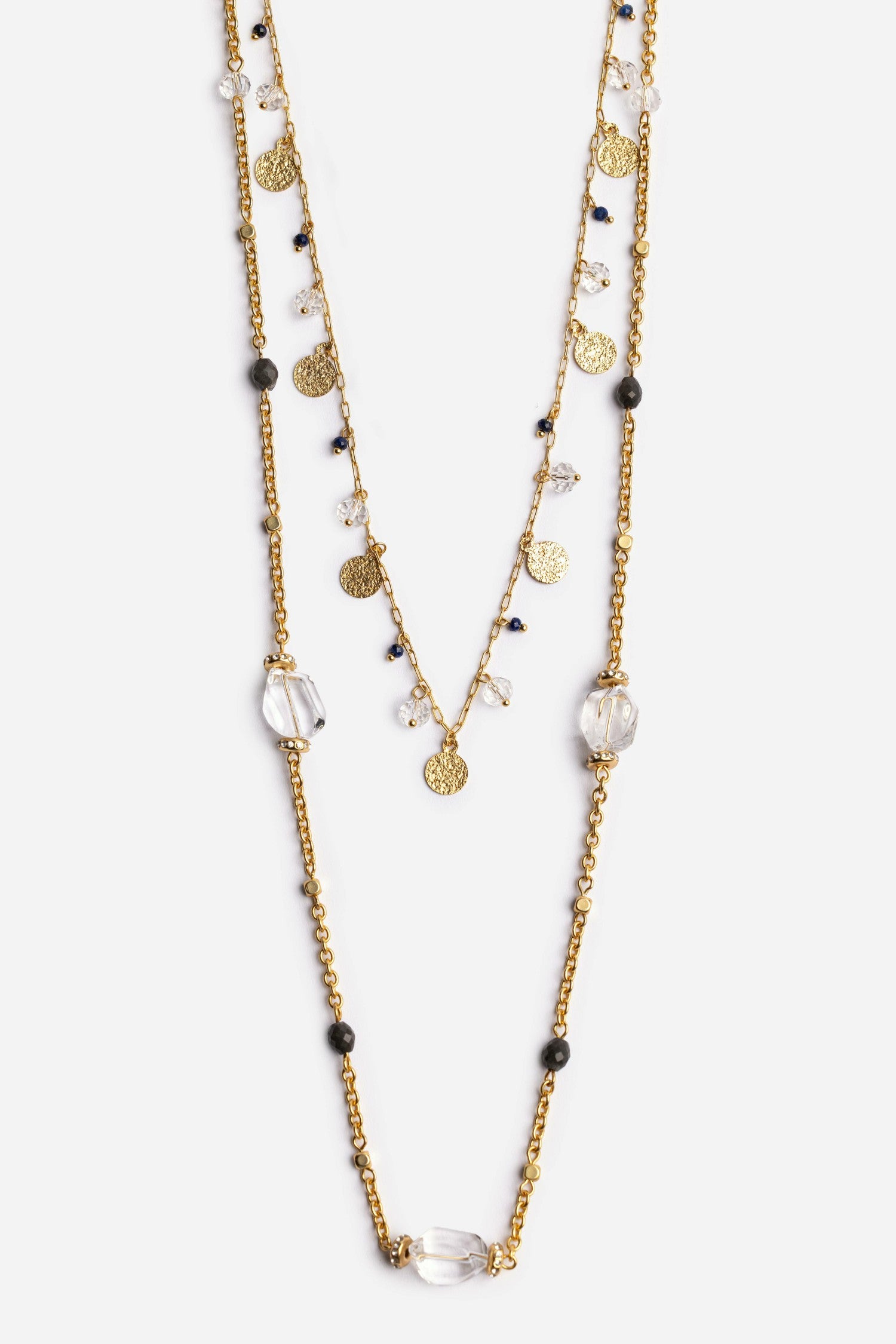Johnny Was TWO STRAND MULTI BEAD NECKLACE
