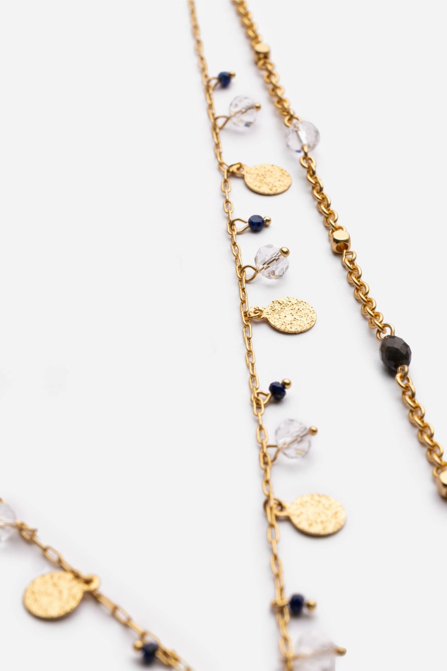 Johnny Was TWO STRAND MULTI BEAD NECKLACE