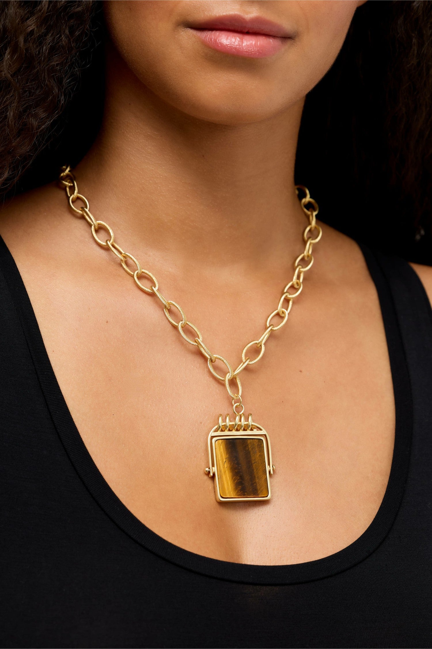 Johnny Was SEMIPRECIOUS PENDANT NECKLACE