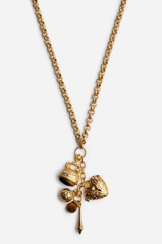 Johnny Was FIVE CHARM NECKLACE