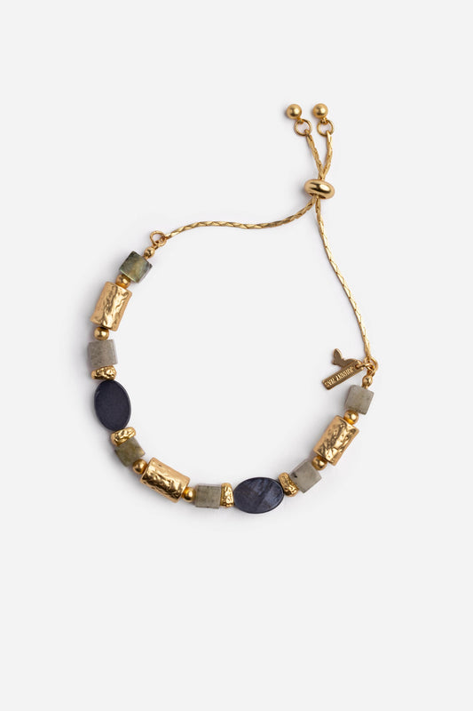 Johnny Was MULTI BEAD PULL TIE BRACELET