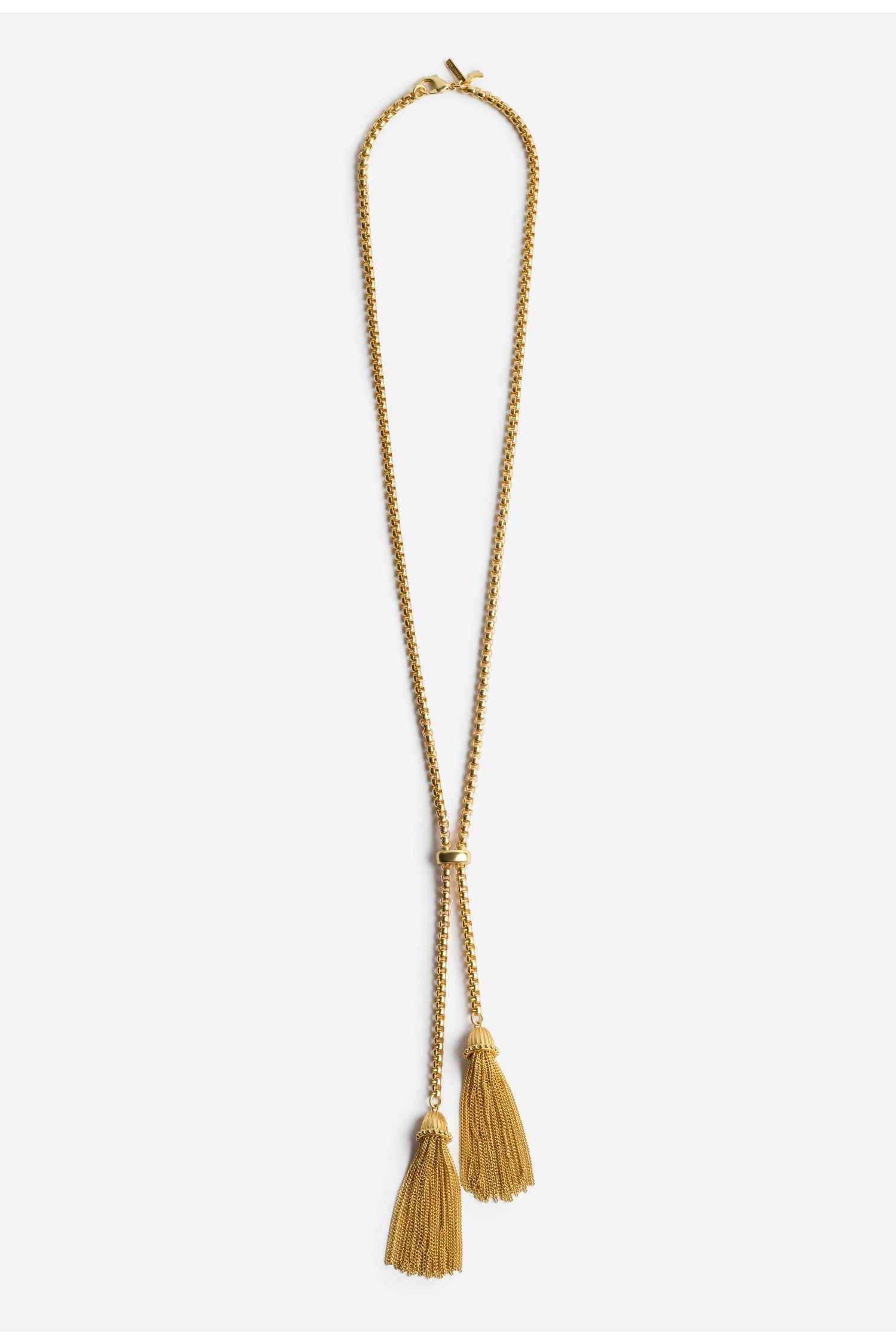 Johnny Was DOUBLE TASSEL CHAIN LARIAT