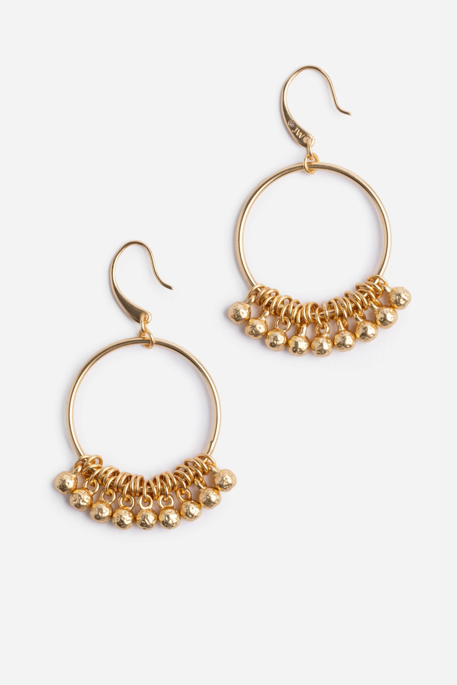 Johnny Was HOOP EARRINGS WITH FLOATING RINGS
