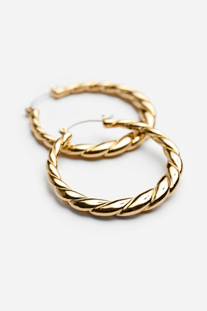 Johnny Was RIDGED ROPE HOOPS