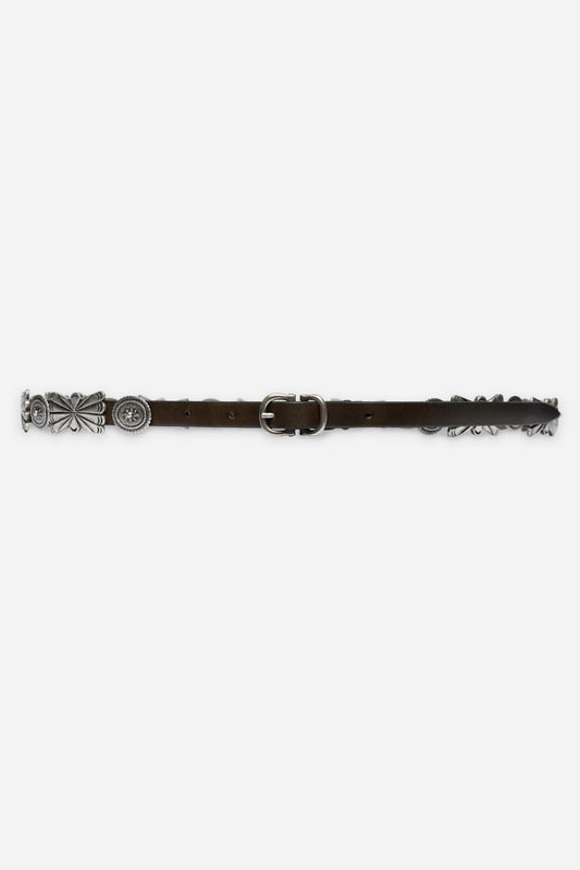 Johnny Was ARMATURA ITALIAN LEATHER CONCH BELT