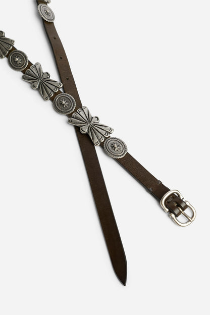 Johnny Was ARMATURA ITALIAN LEATHER CONCH BELT