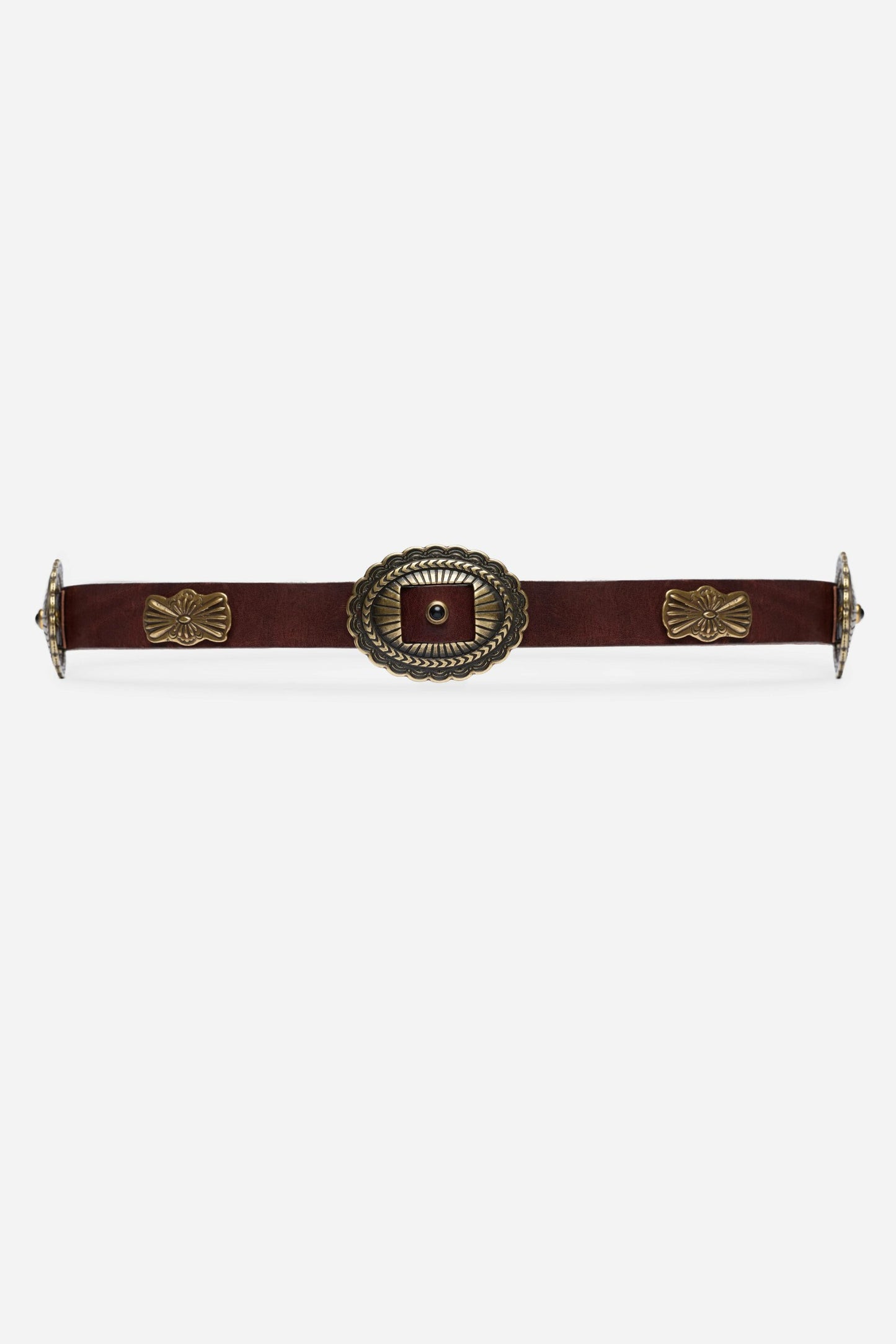 Johnny Was GUSCIO ITALIAN LEATHER CONCH BELT