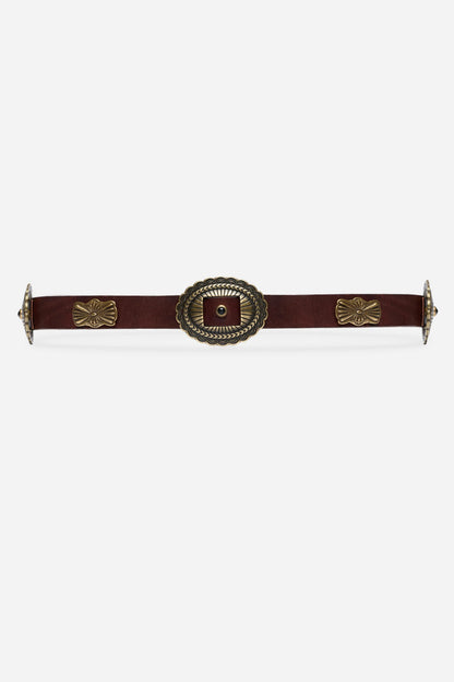 Johnny Was GUSCIO ITALIAN LEATHER CONCH BELT