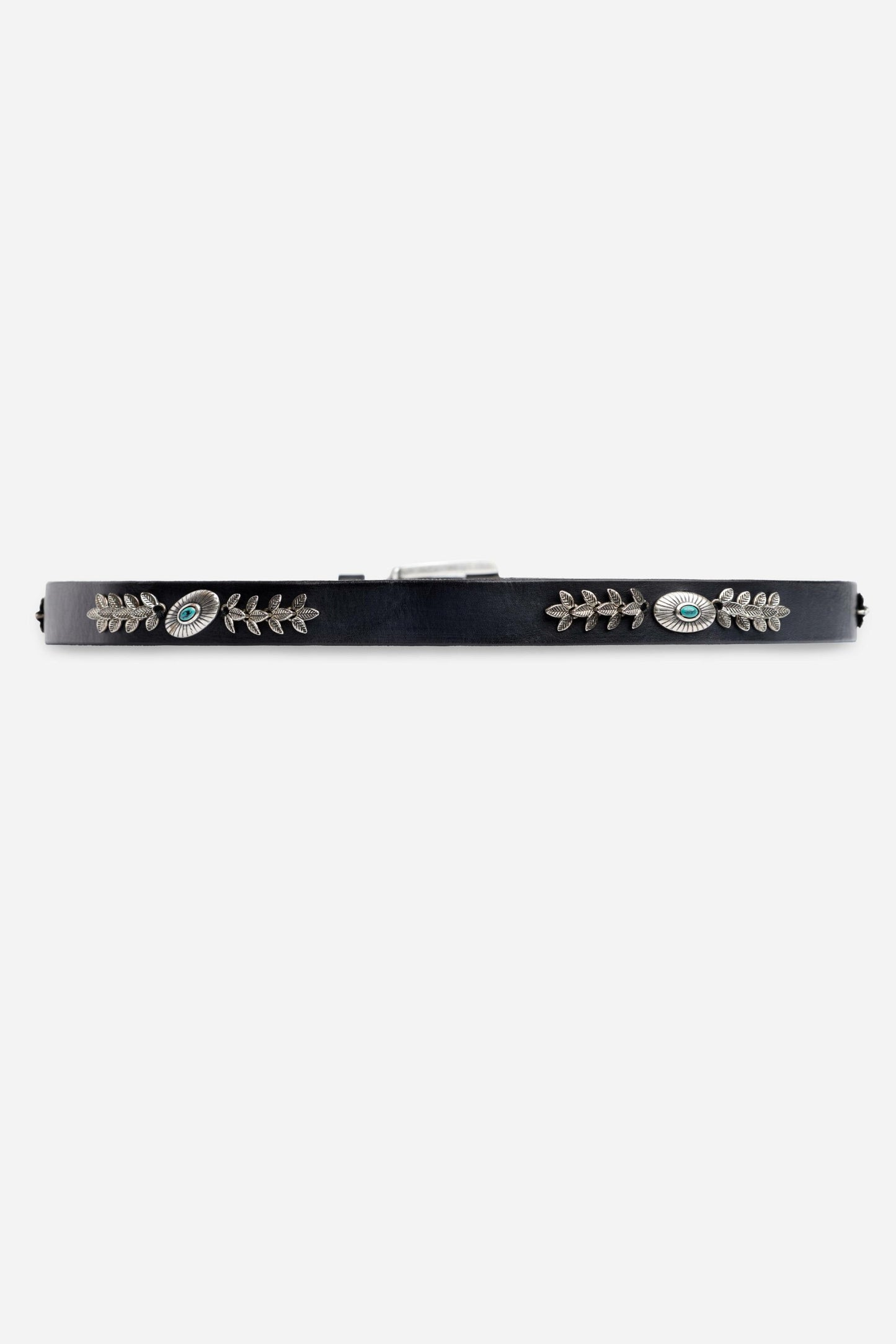 Johnny Was FLOREALE ITALIAN LEATHER CONCH BELT