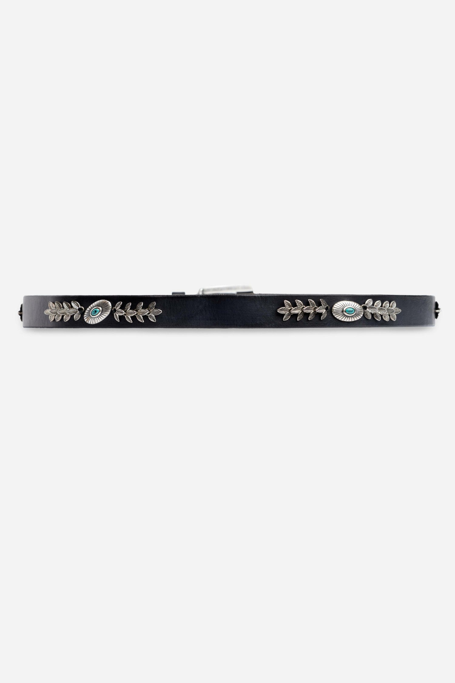 Johnny Was FLOREALE ITALIAN LEATHER CONCH BELT