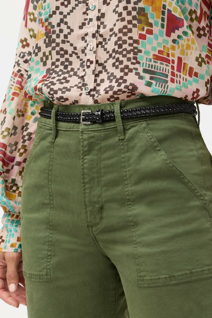 Johnny Was DELICATO ITALIAN LEATHER STUDDED BELT