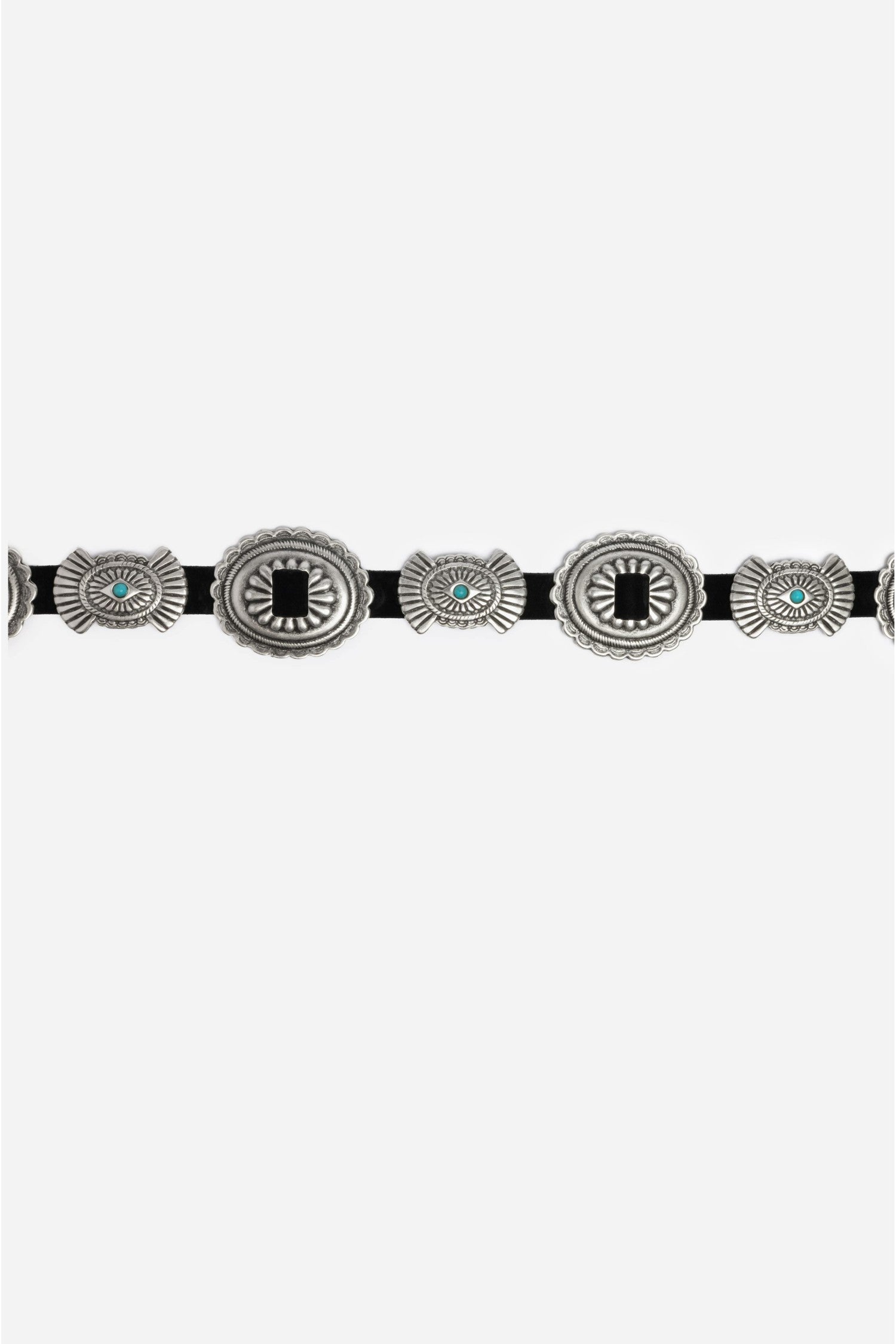 Johnny Was Sole Italian Leather Conch Belt
