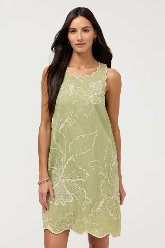 Johnny Was TANK SHIFT DRESS