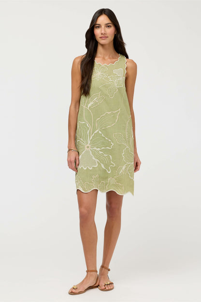 Johnny Was TANK SHIFT DRESS