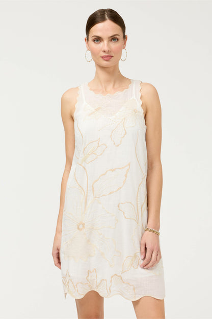 Johnny Was TANK SHIFT DRESS