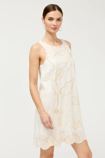 Johnny Was TANK SHIFT DRESS