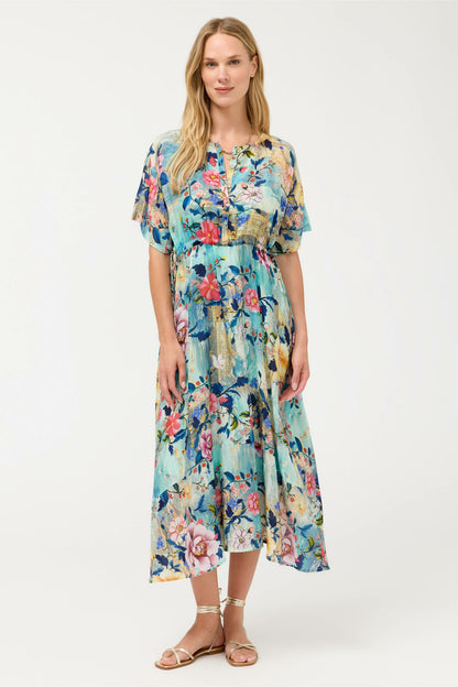 Johnny Was LIA MIDI DRESS