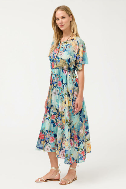Johnny Was LIA MIDI DRESS