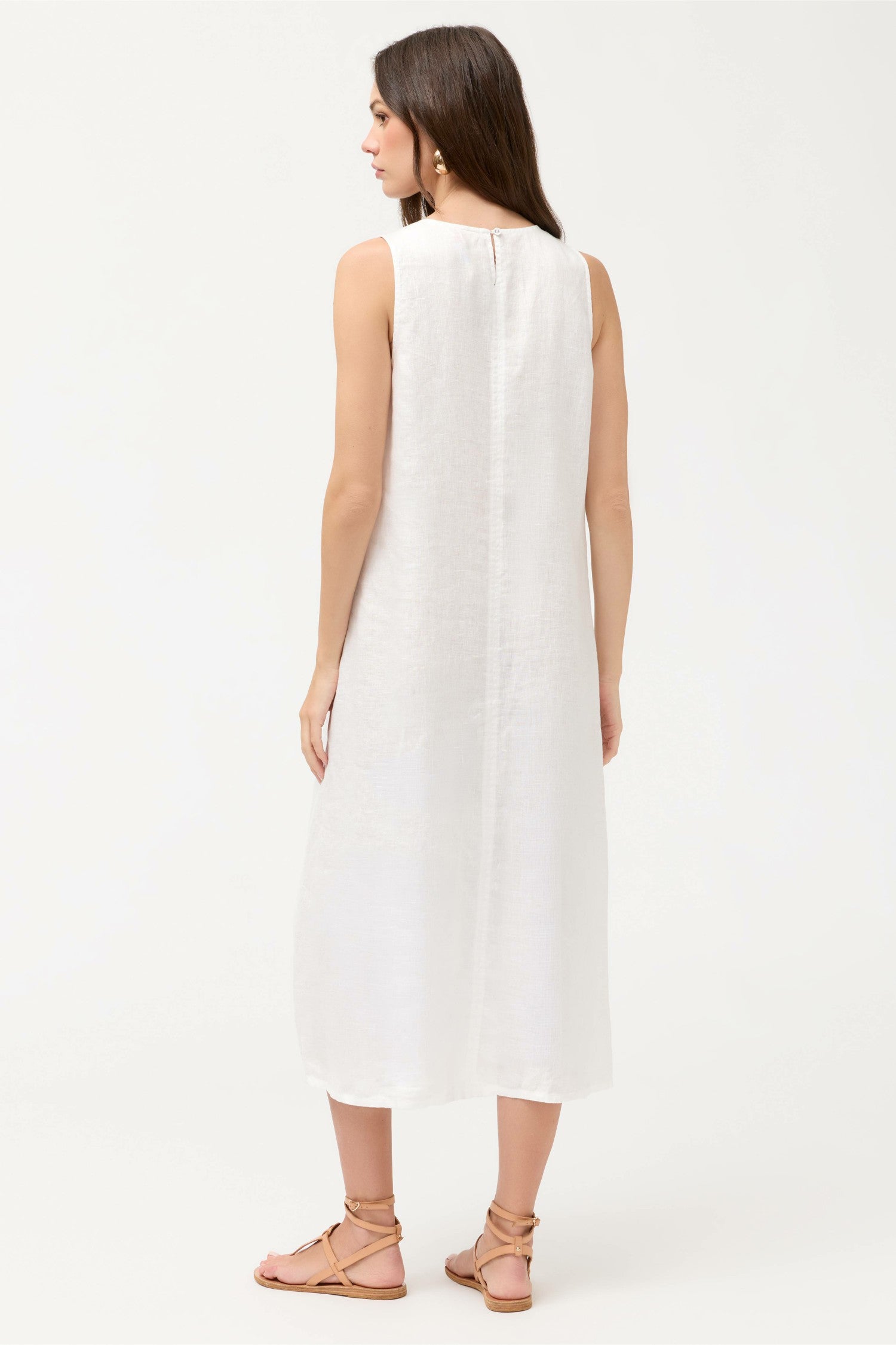 Johnny Was LINEN TANK DRESS