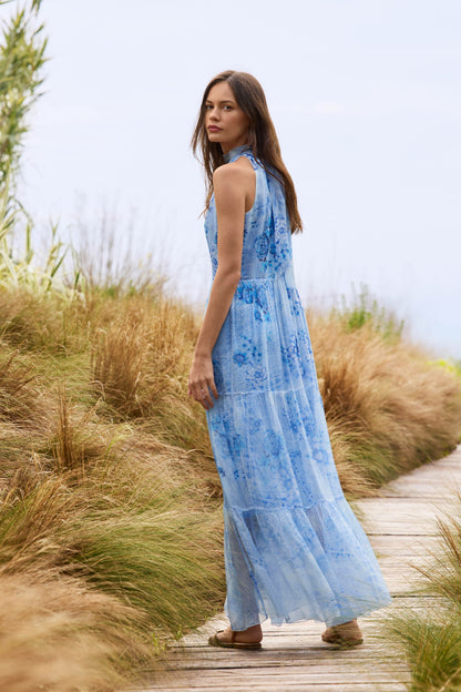 Johnny Was RIONA HALTER MAXI DRESS